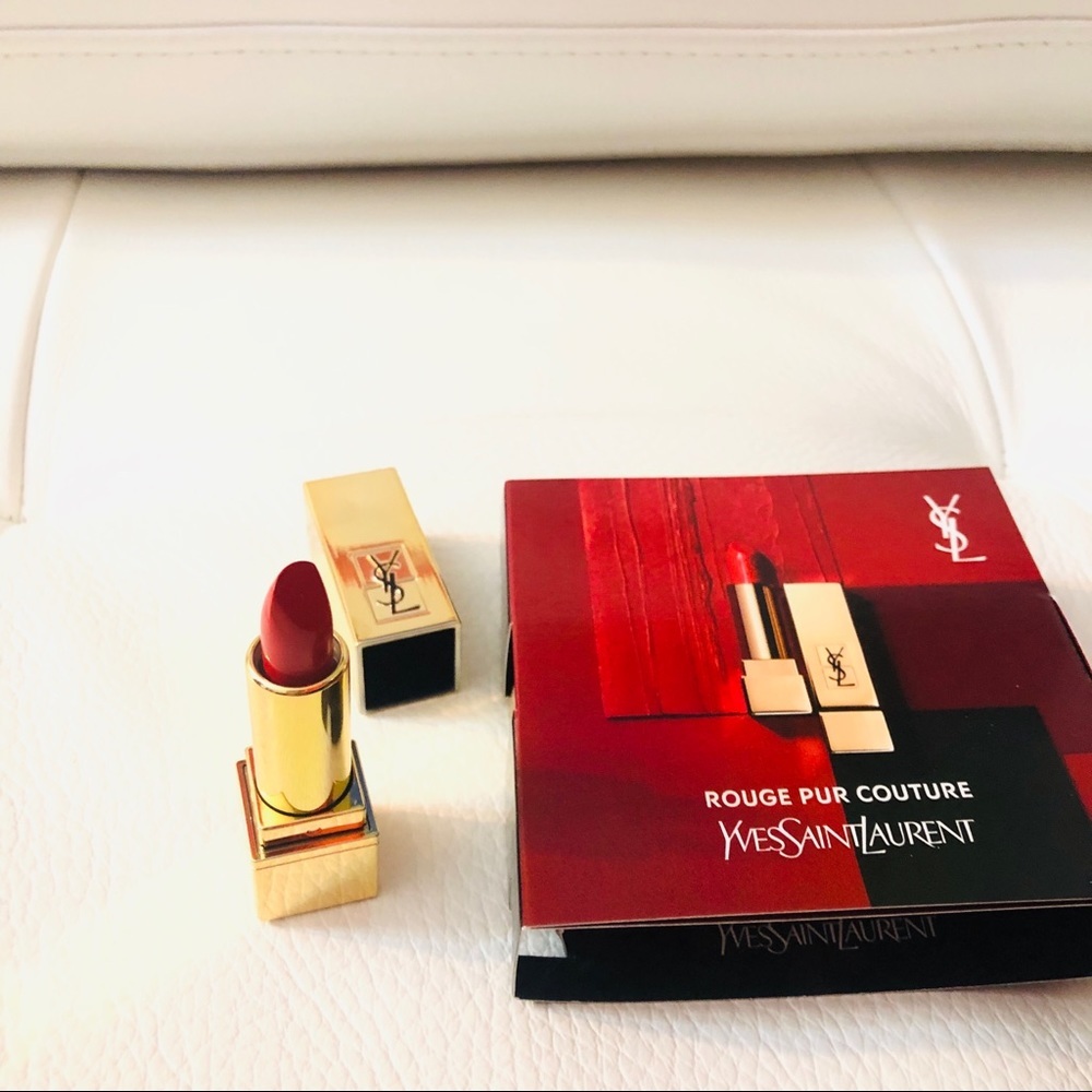 YSL Rouge Pur Couture Red Lipstick Mini Shade 01 - Picture 7 of 7